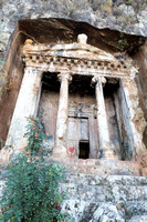 Lycian rock tombs, Fethiye