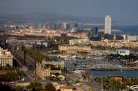Waterfront from Castell de Montjuic