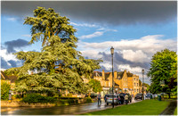 Evening light, Bourton On The Water