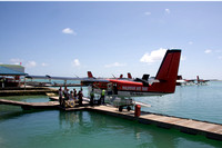 Seaplane at Male airport